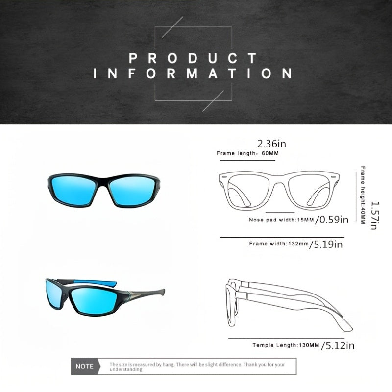 Men's Vintage Polarized Sports Sunglasses