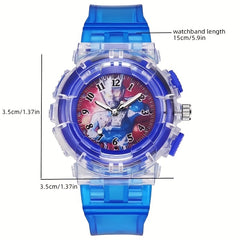 Flash Ultraman Kids Watch Silicone Strap Gift