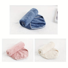Soft Coral Fleece Towel for Home Bathroom, Absorbent Skin-Friendly Face Towel