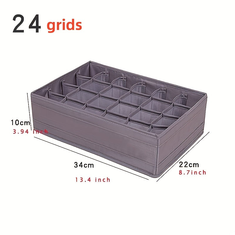 Foldable Underwear & Sock Storage Box Organizer Container
