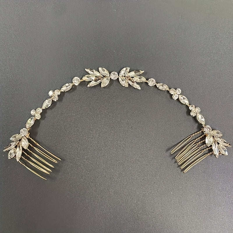 Crystal Headband Comb Bridal Hair Accessories