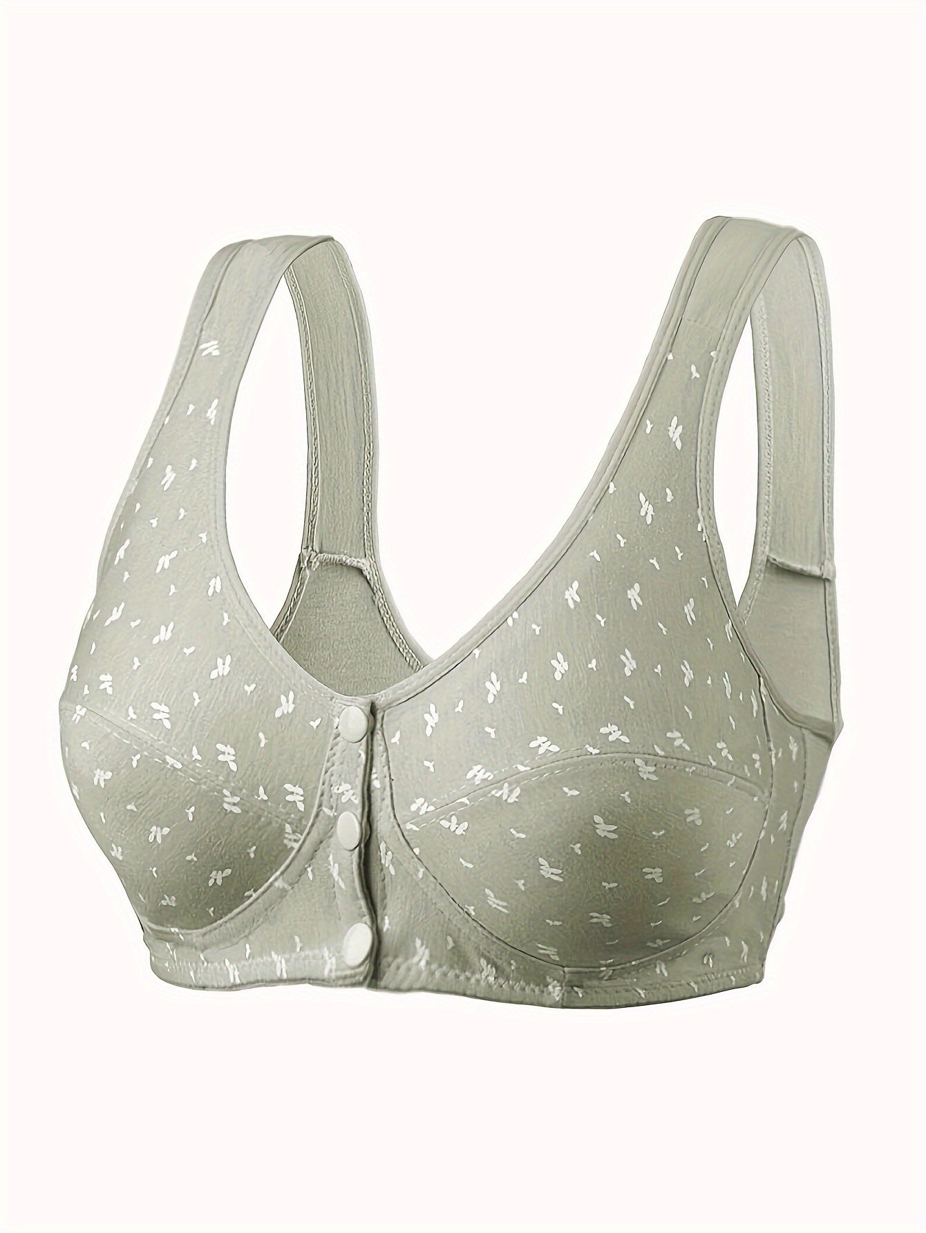 Front Buckle Wireless Bra Comfy Full Coverage Women's Lingerie