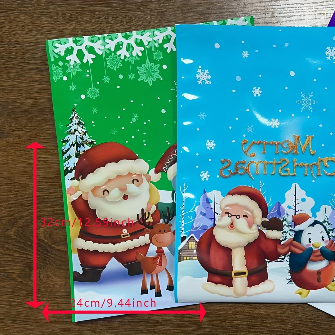 30pc Christmas Gift Bags - Assorted Holiday Packaging Bags