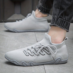 Men's Lightweight Knit Casual Shoes - Non Slip Sneakers