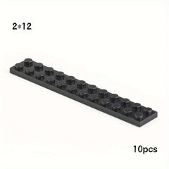 10pcs Small Particle 2445 2x12 Flat Plate Building Blocks DIY Parts