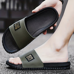 Men's Mesh Slip On Outdoor Slides Summer Slippers