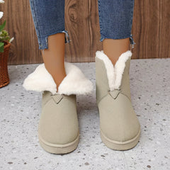 Women's Non-Slip Thermal Snow Boots - Cozy & Warm Ankle Boots