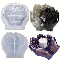 DIY Hand Storage Resin Candlestick Molds