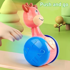 Deer Tumbler Soothing Toy Puzzle with Music & Colors