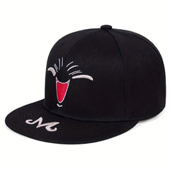 Men's Cartoon Baseball Cap Adjustable Casual Hat Hip Hop Style