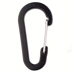 5pcs Aluminum Carabiner Clips Camping Fishing Mountaineering
