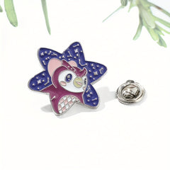 Men s Owl Brooch Large Eye Enamel Brooch Handbag Backpack Jewelry Accessories