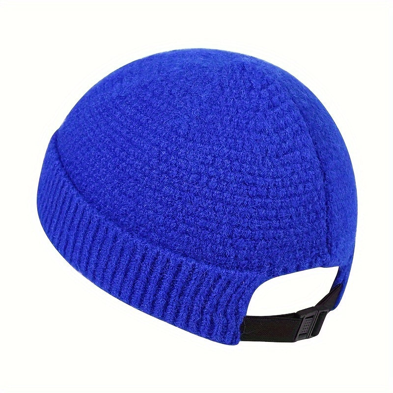 Beanie Winter Warm Knitted Hat Solid Hip Hop Hat