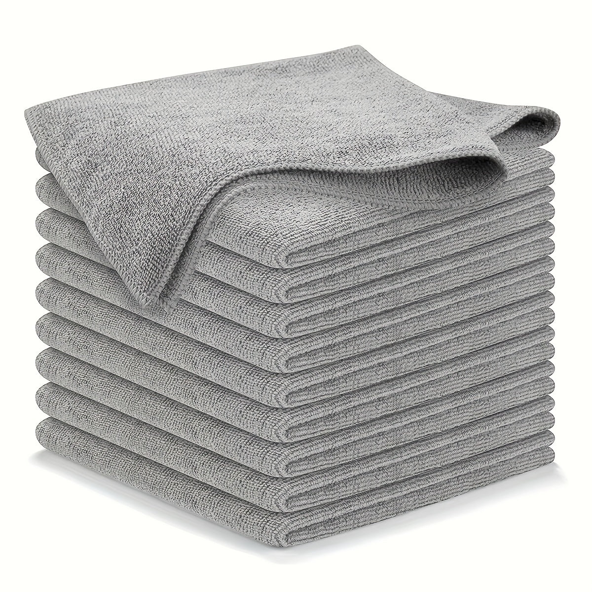 Gray Car Waxing Cleaning Towel Set