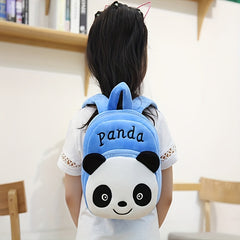 Kid's Cartoon Animal Fuzzy Backpack Small Casual Bag