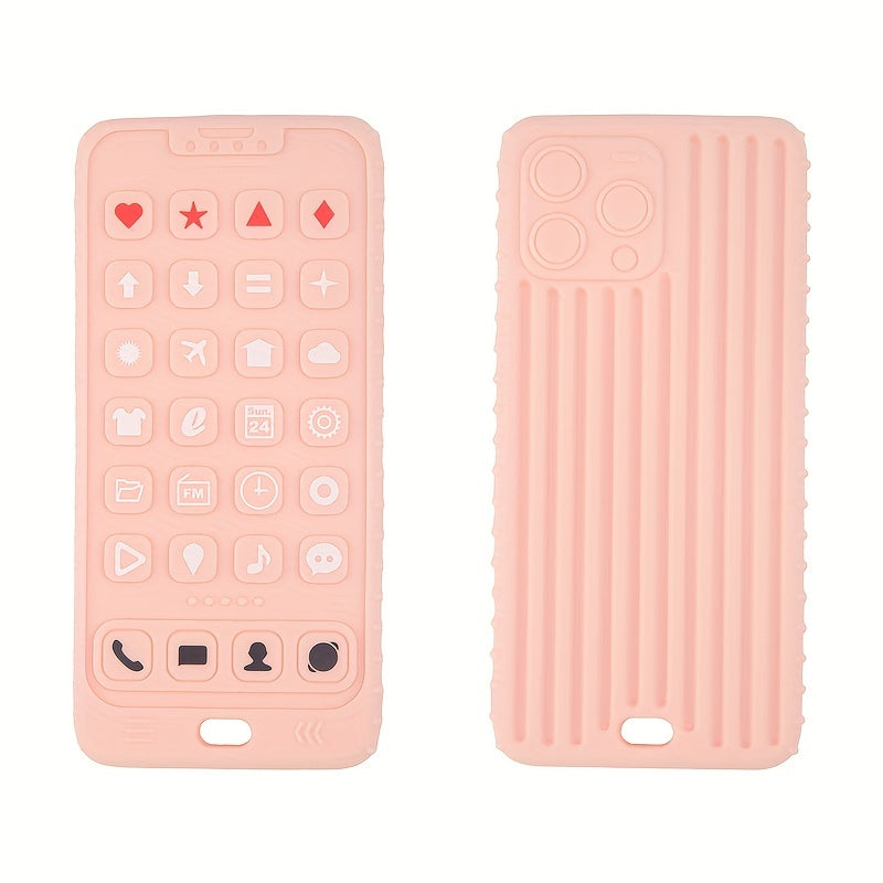 Soft Teether For Babies Phone - Teething Toy For Babies Boys Girls