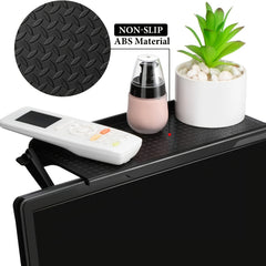 Adjustable TV Top Shelf Securely Store TV Monitor Cellphone Game Console