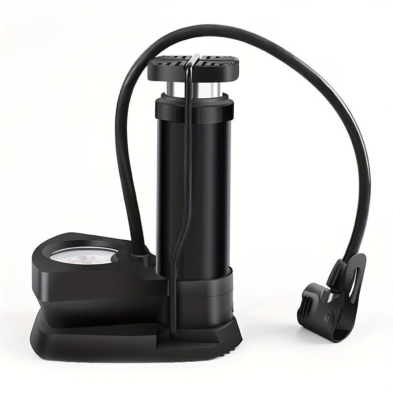 Portable Foot Air Pump Lightweight High Pressure Mini Pump for Bicycle