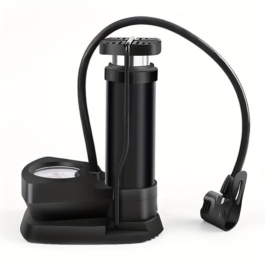 Portable Foot Air Pump Lightweight High Pressure Mini Pump for Bicycle