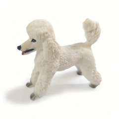 Realistic Dog Figurine Chihuahua Poodle Shih Tzu Maltese Pug Durable PVC Collect