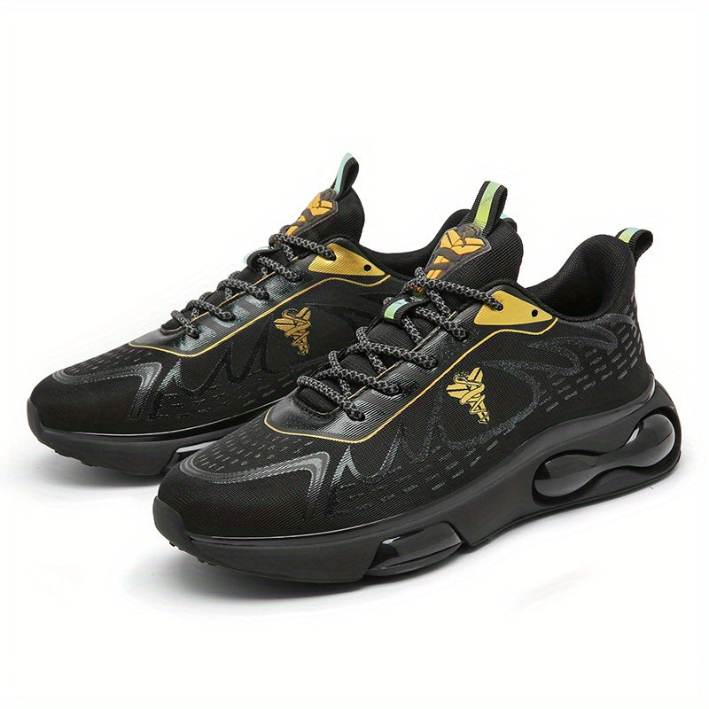 Men's Lace Up Luminous Sneakers Casual Walking Shoes