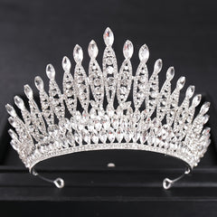 Bridal Crystal Rhinestone Wedding Crown Tiara Headpiece