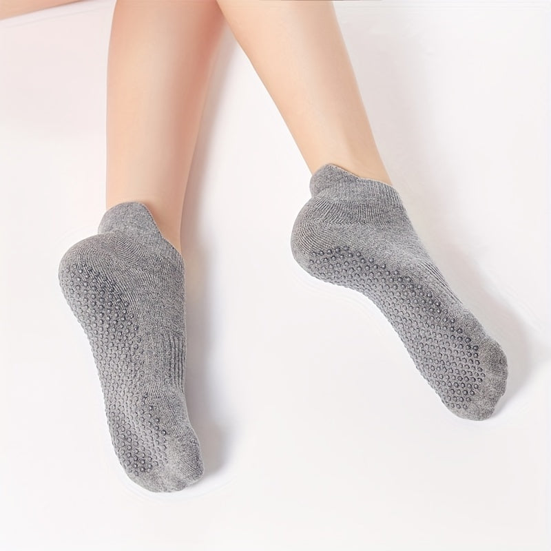Breathable Anti Slip Yoga Socks with Cross Straps