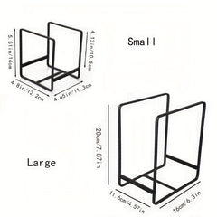 Home Plate Holder Vertical Cupboard Organizer Kitchen Counter Dish Organizer