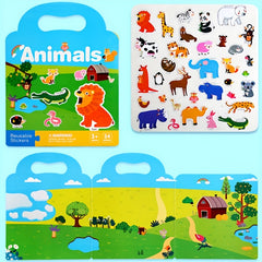 Reusable Sticker Book Educational Toys