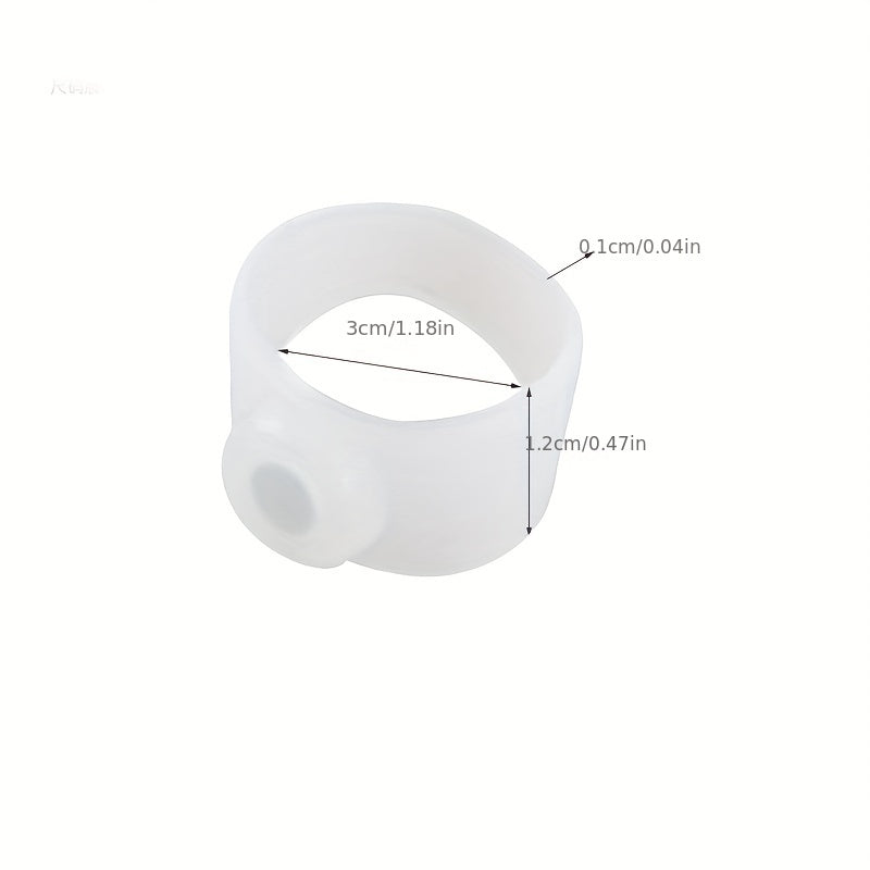 Soft Silicone Magnetic Toe Rings Foot Massage Rings for Women Men