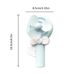 USB Fan Lollipop Handheld Fan Sweet Candy Mini Hand Fan