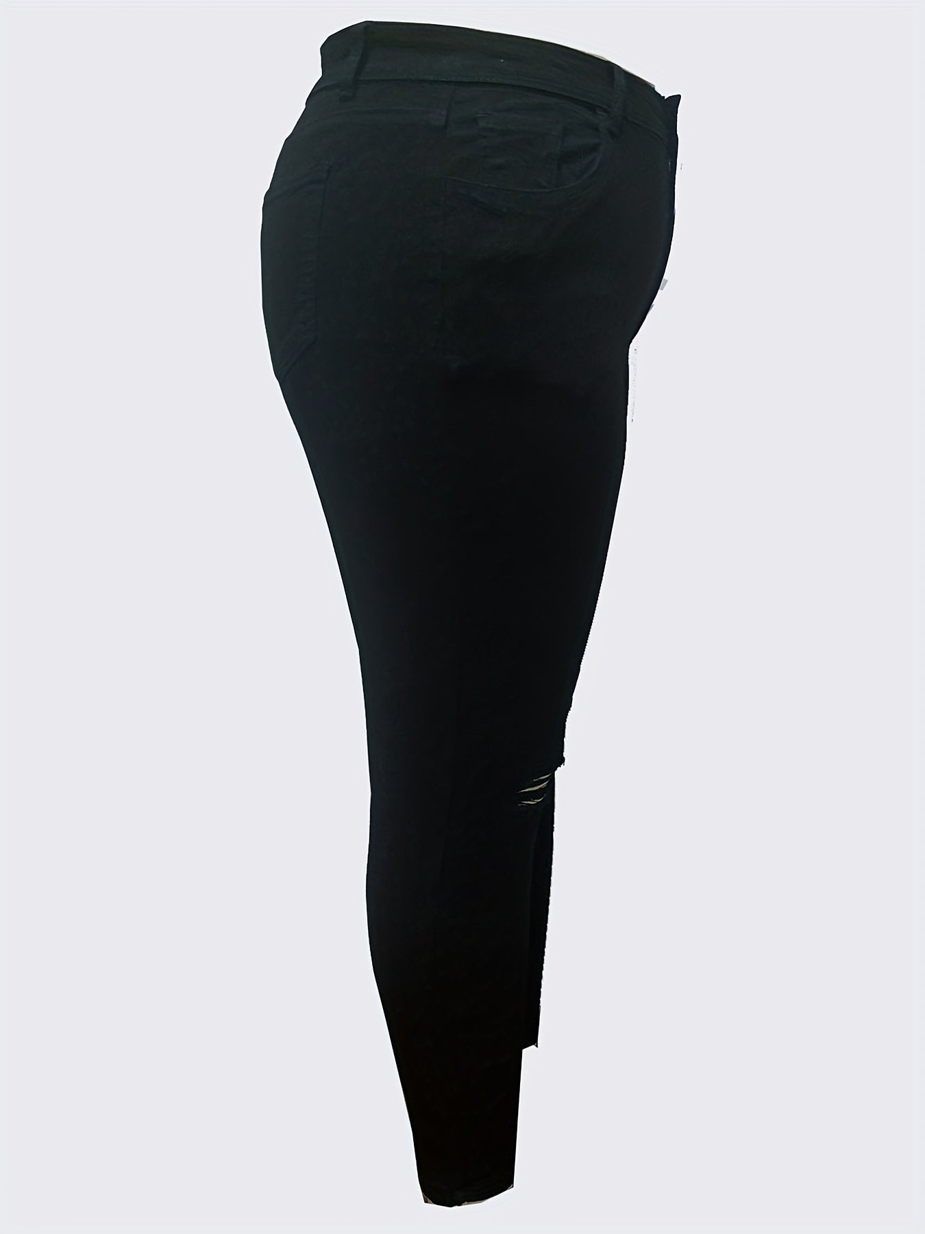 High Rise Skinny Jeans Women's Plus Denim Skinny Pants