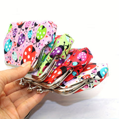 Ladybug Pattern Coin Purse Bag Animal Pouch Key Bag Birthday Gift