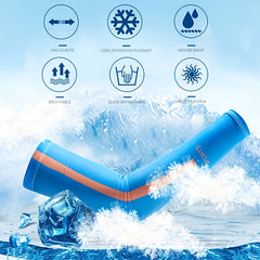 Ice Silk Sports Sunshade Sleeves for Fishing and Riding