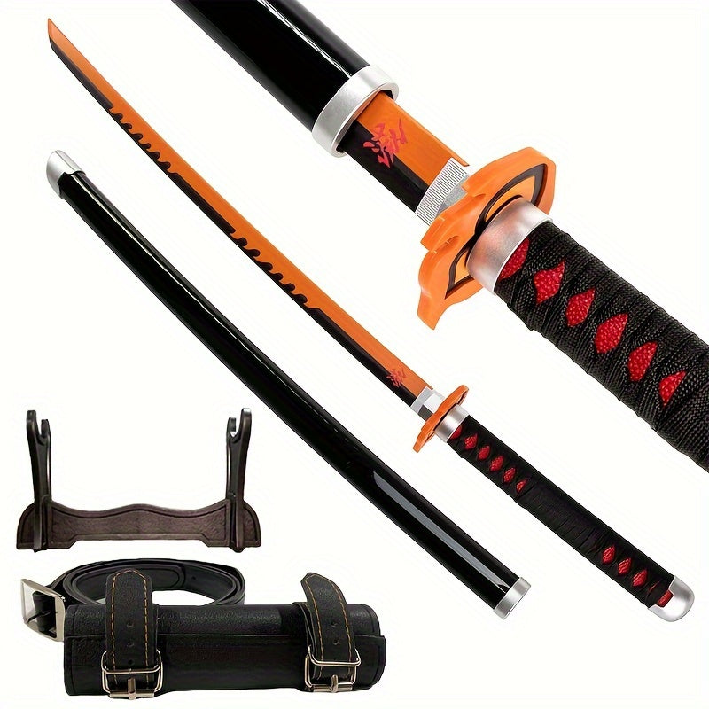 Anime Sword Samurai Katana Sword Halloween Cosplay Roleplay Props Decoration
