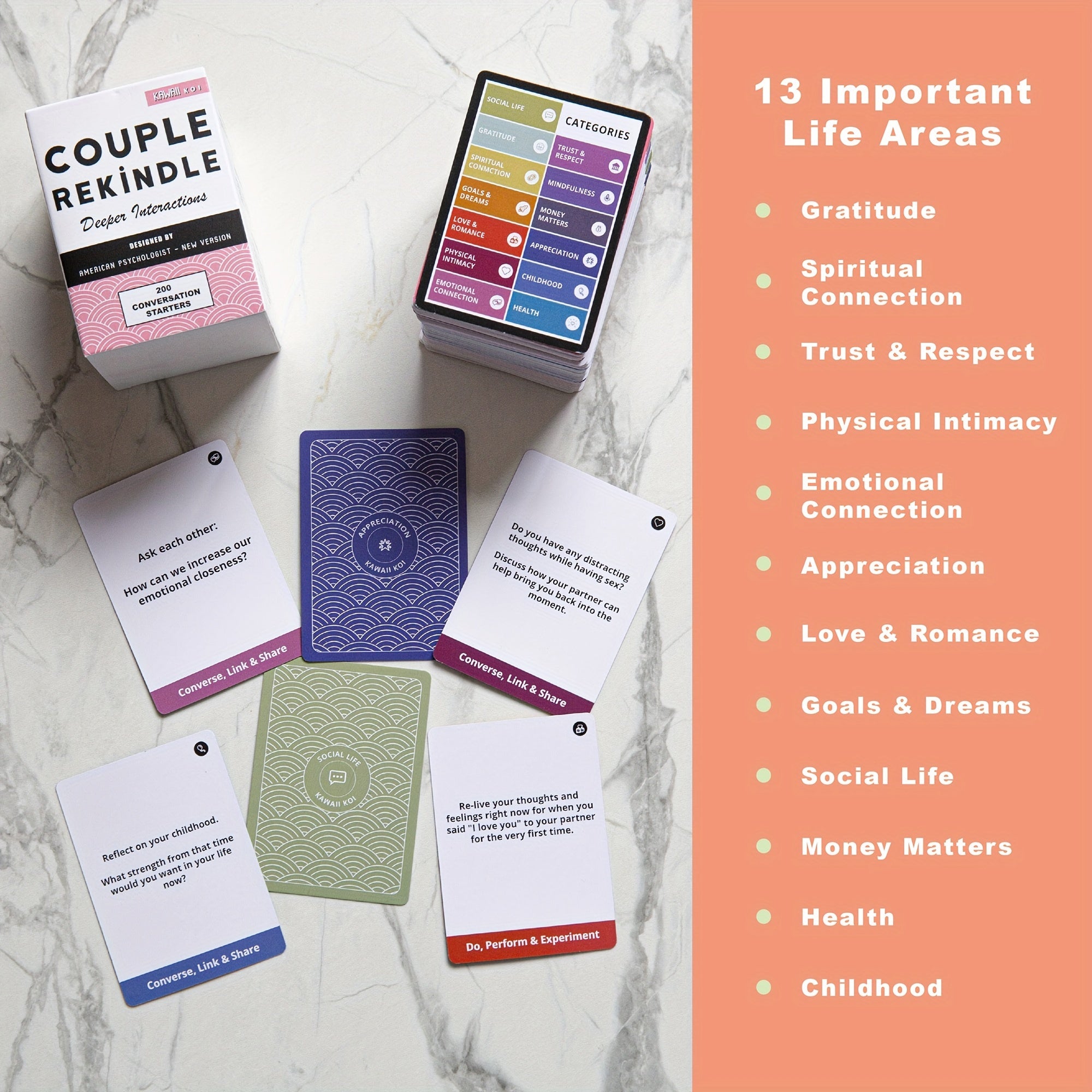 Couples Conversation Card Game: Speak Your Love Language