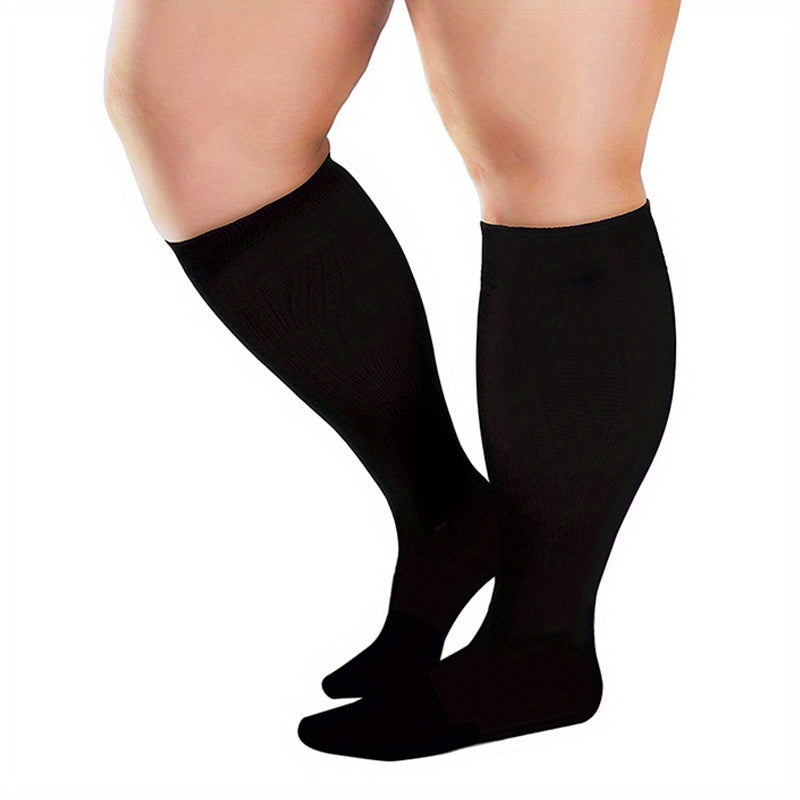 Copper Compression Socks 20-30 MmHg for Plus Size Women & Men