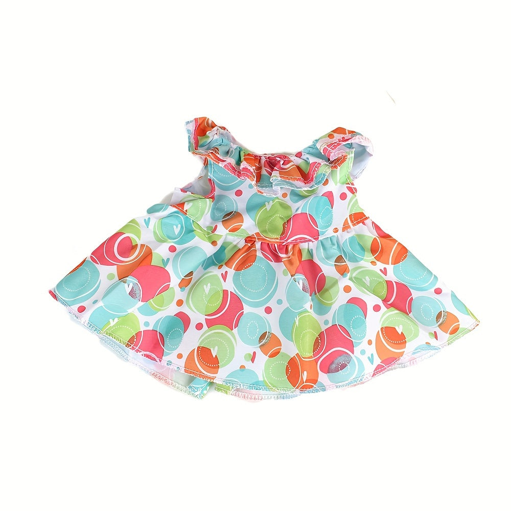12 Inch Recycled Doll Clothes Dress Set