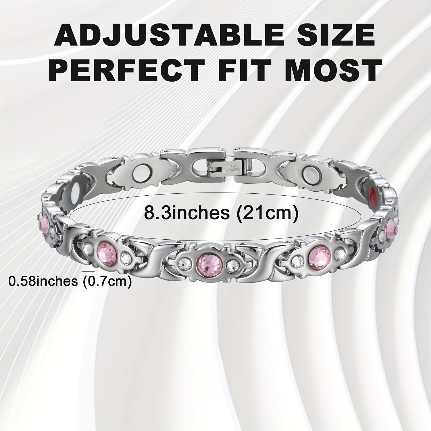 Magnetic Bracelet For Women Titanium Steel Bracelet