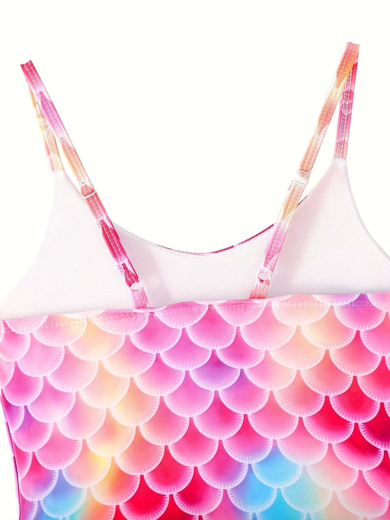 Mermaid Swimsuit for Girls Fish Scale for Pool and Hot Spring Fun