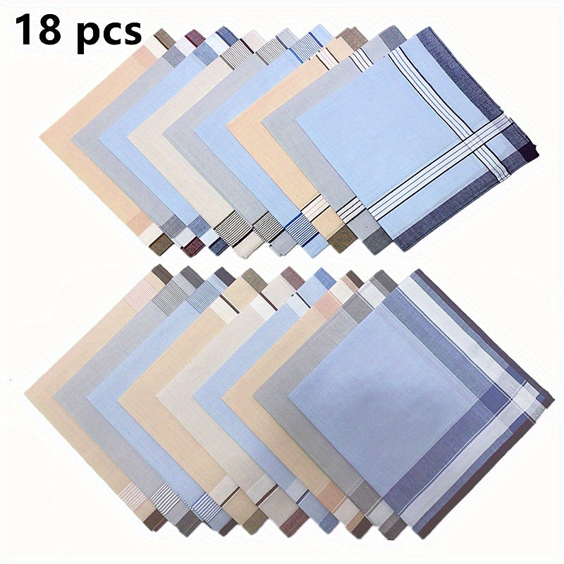 Men's Classic Handkerchief Retro Square Hand Towel
