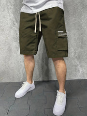 Men's Cargo Shorts with Big Pockets for Summer Wear