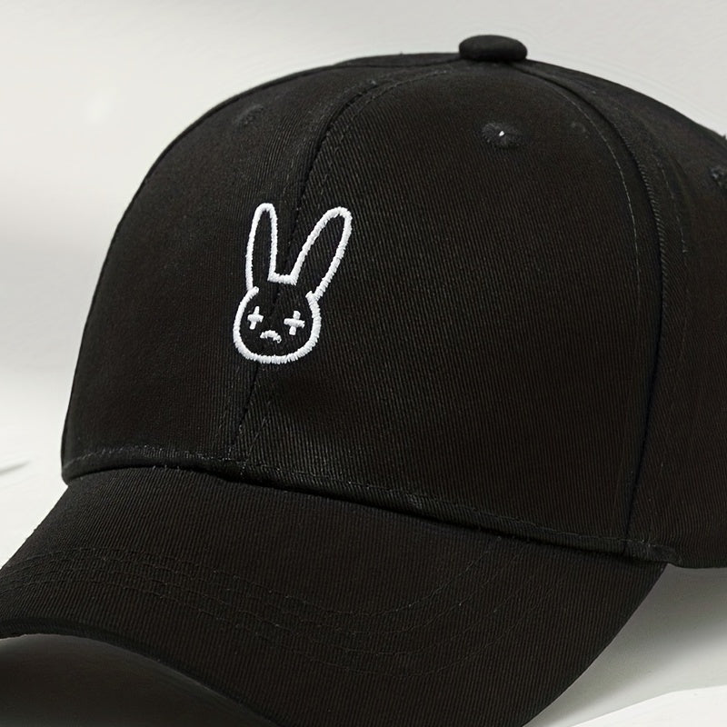 Embroidery Rabbit Anime Baseball Cap