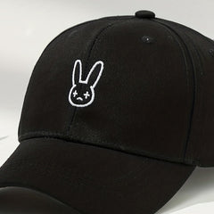 Embroidery Rabbit Anime Baseball Cap