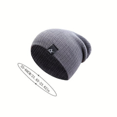 Candy Knit Beanie Unisex Skull Hat Lightweight Soft Ski Hats Women Men