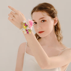 Rose Wrist Corsage Wedding Bride Wrist Flower Bridesmaids Corsages