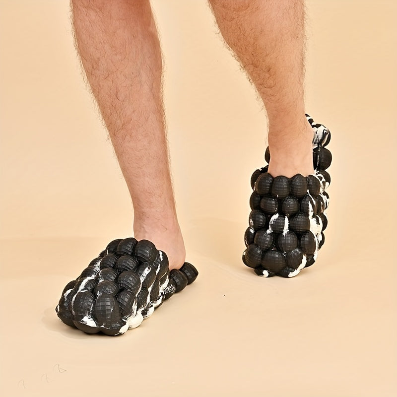 Unisex Massage Bubble Slides Non-slip Spa Slippers