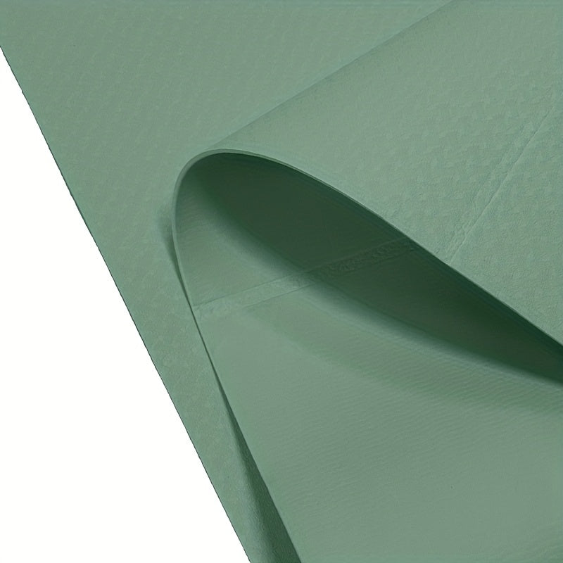 1pc Foldable Non-Slip Yoga Pilates Mat TPE Fitness Mat Men Women