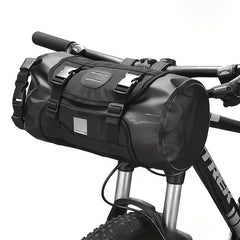 Bike Front Bag Mesh Cloth Plaid Cloth Riding Equipment Bag