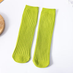 Kids Rainbow Socks Stacking Crew Socks